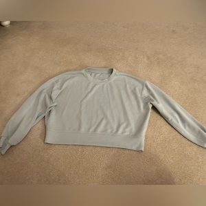 Lululemon softstreme perfectly oversized crew cropped